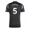 Herren Fußballbekleidung Arsenal Thomas Partey #5 Auswärtstrikot 2024-25 Kurzarm